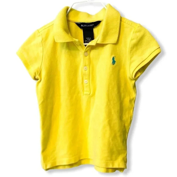 Ralph Lauren | Cap Sleeve Polo (4/4T) 🌼 - Picture 1 of 4
